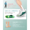 Flatfoot Insole, QBK Insole Arch Support High Arch, Achilles Tendonitis,