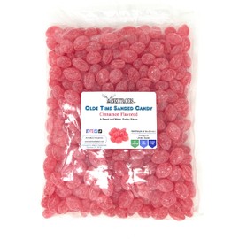 Cinnamon Flavor, Old TIme Sanded Hard Candy, 4 Pounds