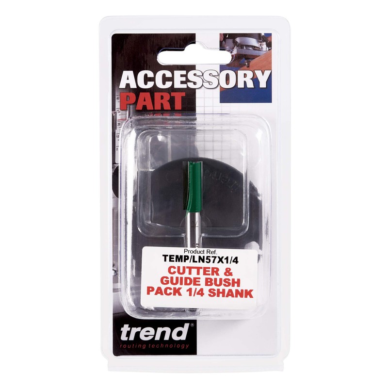 Trend Routing Workshop Jigs Letter and Number Cutter/Bush Pack, 1/4