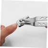 BIUDECO 2pcs Rotating Nail Clippers Kit Ultra Sharp Toenail Fingernail
