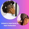 Long-Lasting Twist and Lock Hair Styling Gel - BLACK -