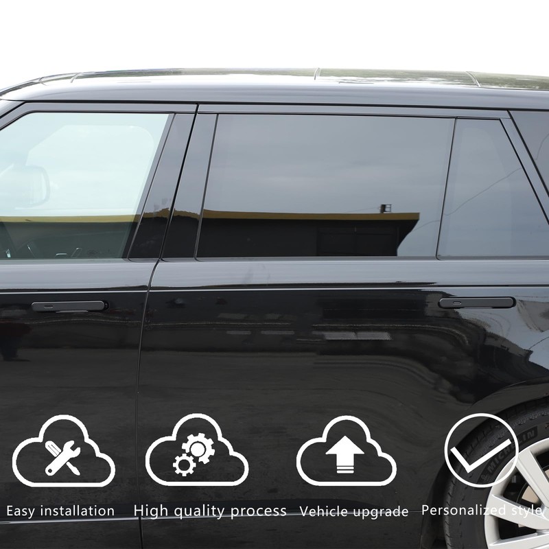 Car Exterior Door Handle Cover Trim Compatible with Land Rover
