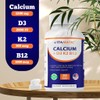 Vitamatic Vitamatic Calcium Supplement 1200mg with D3, K2 & B12,