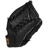 ZETT BSGB3910L Soft Baseball/Softball Grab, Writex, Right Throw, Black (1900)