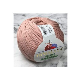 Himalaya Deluxe Bamboo, 3 Skein 300 Gram 820 Yard,Himalaya Yarn, Baby Yarn,Baby Blanket Yarn, Amgurumi Yarn, Velvet Yarn, Knitting Yarn,Deluxe Bamboo Yarn (124-43)