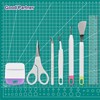 MAMIELIZ Pack of 13 Plotter Accessories Vinyl Weeding Tools DIY