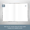 paper&you® Bullet Journal Dotted A4+ with Elastic Band [Grey Marble]