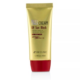 3W Clinic [3W CLINIC] BB Cream UV Sunblock - ALL SKIN TYPE - SPF50+ [PA+++] 50ml