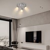 HiBay LED 3-Light Track Lighting Kit, Adjustable Ceiling Light Fixture