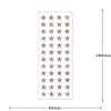 Okuyama Shokai GH411 Glitter Sticker Gold Silver Star