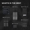 KOTO Tribute Darts 14 G, Black & Silver, Darts Set