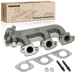 A-Premium Right Side Engine Exhaust Manifold Kit W/Gaskets [4.2L] Compatible with Ford F-150 F150, E-150 E-250 Econoline, E-150 Econoline Club Wagon, 1997 1998