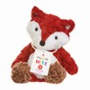Danielle Creations Aroma Home Snuggable Microwavable Hottie Heatable Fox, Red