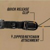 GERBER GDC Zip Blade Knife - Attaches to Zipper Pull