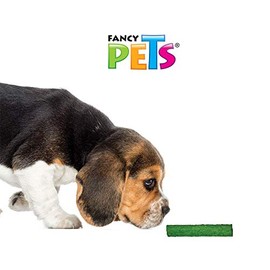 Fancy Pets Palitos Huecos de Carnaza de Colores para Perros 125 x 22 mm 5 Piezas
