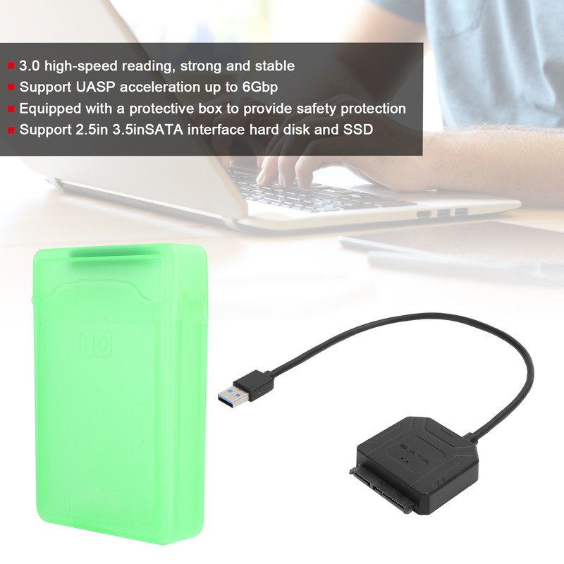 Hard Disk Adapter Cable HDD/SSD Converter Cord with Power Supply