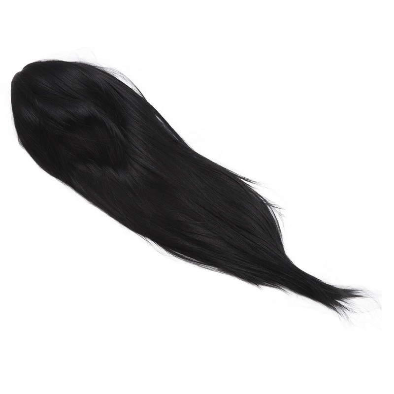 Black Long Straight Wig Women Hair Wig Comfortable Black Wig