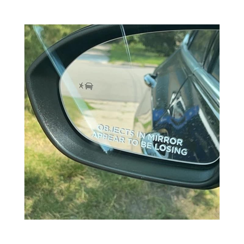 2pcs Objects in Mirror Appear to BE Losing Decals Car