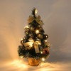 Pine Mini Tabletop Tree Decorative Light for Holidays, Lunar New Year Gift lf1242 One Size / Red Band, 30 Lights 40cm (with Envelope) 2ea