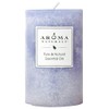 Aroma Naturals Essential Oil Tranquility Pillar Candle, 2.5" x 4",