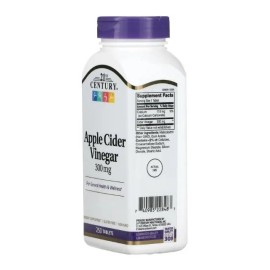 Vinagre De Manzana 250 Caps Bajar De Peso Sidra De Manzana C