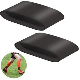 NICEIN® Anti-Slip Tape Shin Pads Band | Shin Pads Holder Football for Adults & Children, Women | Football Items, Football Accessories (L | Black)