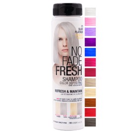 Icy Silver Platinum Hair Color Depositing Shampoo Semi Permanent Hair Color with BondHeal Bond Rebuilder - Toner to Remove Yellow on Blondes and Grays, Silver Hair Dye- 6.4 oz