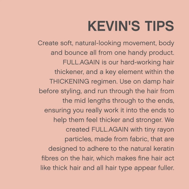 KEVIN.MURPHY FULL.AGAIN - Hair Thickening Lotion - For Hair Repair