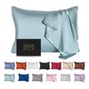 Mulberry Silk Pillowcase for Hair and Skin,Cooling Silk Pillow Case
