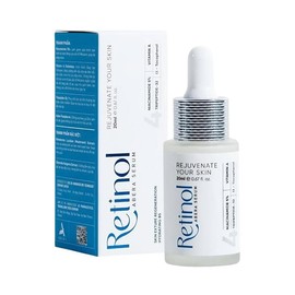 ABERA Retinol Serum For Face, Niacinamide & Salicylic Acid (0.67 Fl Oz) - Specification: 3 Boxes