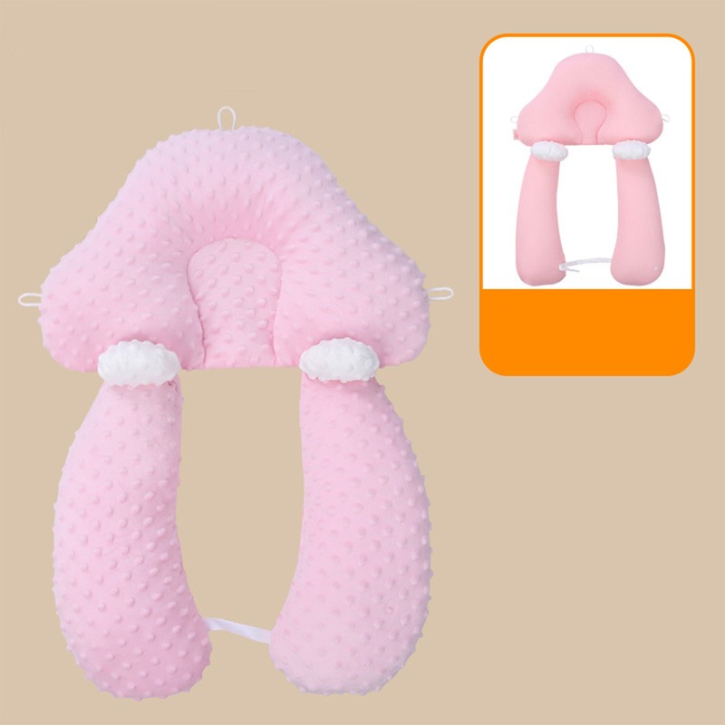 Toddler Neck Pillow Stable Support Safe Soft Breathable Cotton Fabric
