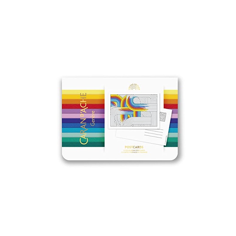 Caran d'Ache Colour Treasure Cards (Limited Edition) FSC™ / Set
