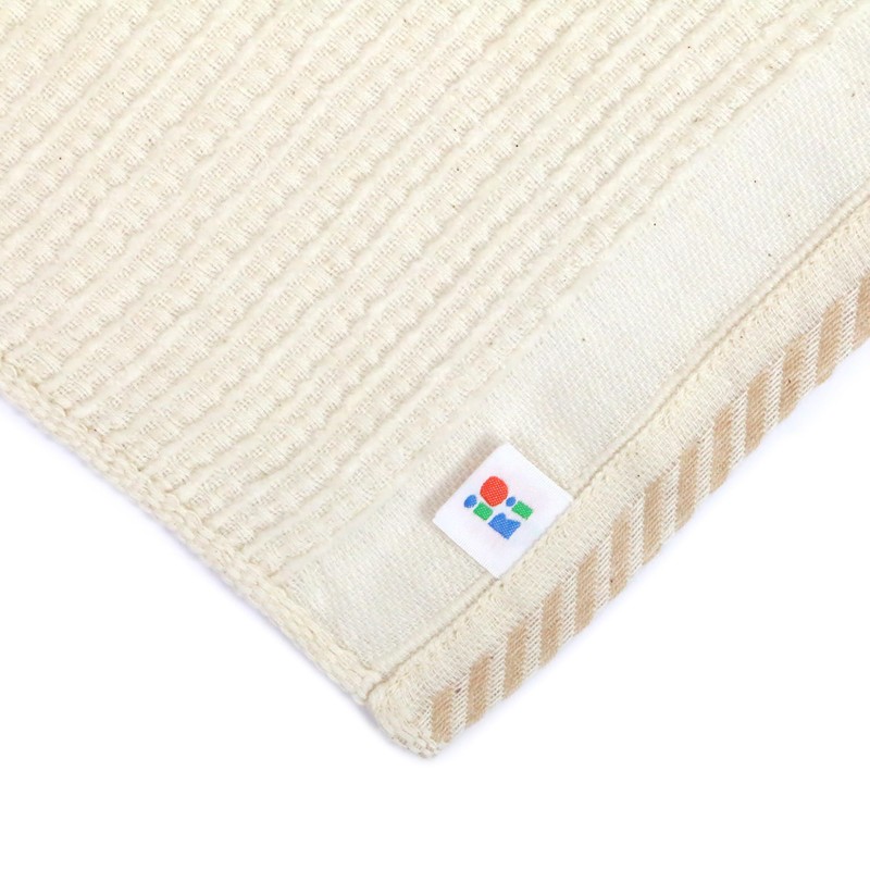 Imabari Towel, Iori "ayumi-Ayumi" Organic Baby Body Towel, Foaming Good,