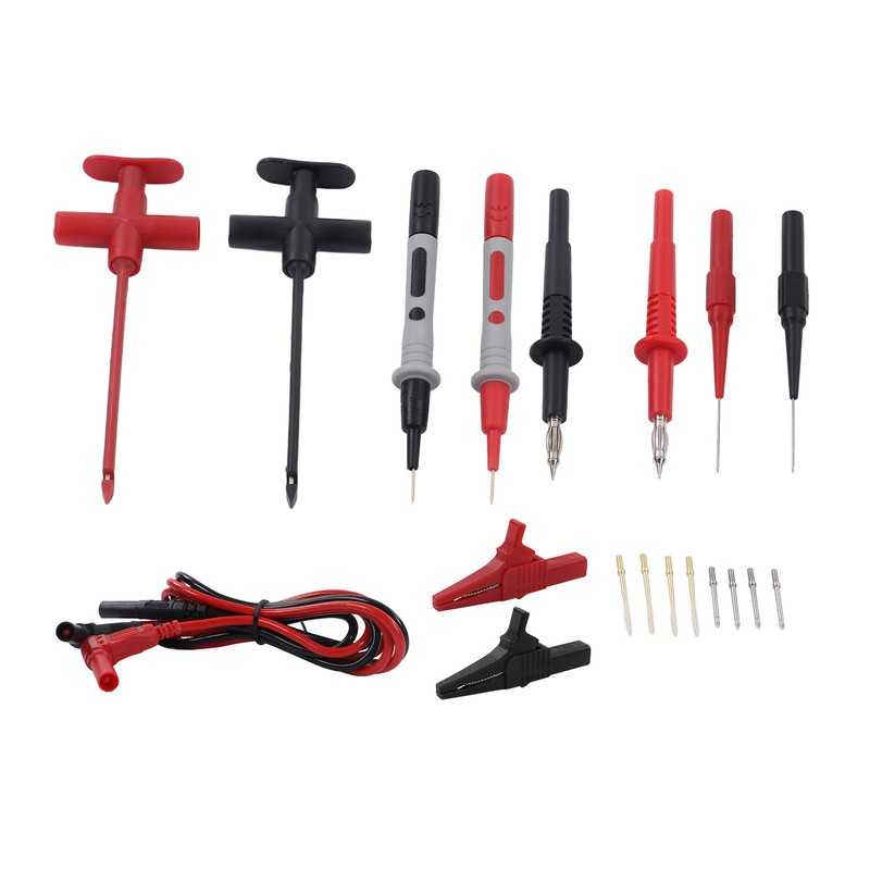 Multimeter Test Leads Kit Crocodiles Clip Banana Plug Testing Cable