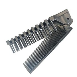 Two-way folding hair comb hairbrush / 투웨이 폴딩 헤어콤브 헤어브러쉬