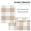Hiasan Checkered Tablecloth Rectangle 54 x 80 Inch - Stain