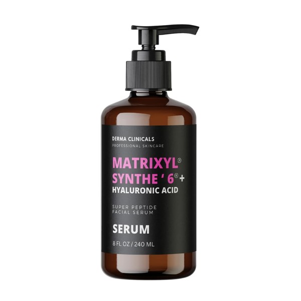 DERMA CLINICALS Matrixyl Synthe'6 Serum + Hyaluronic Acid, Anti-Aging, Hydrating