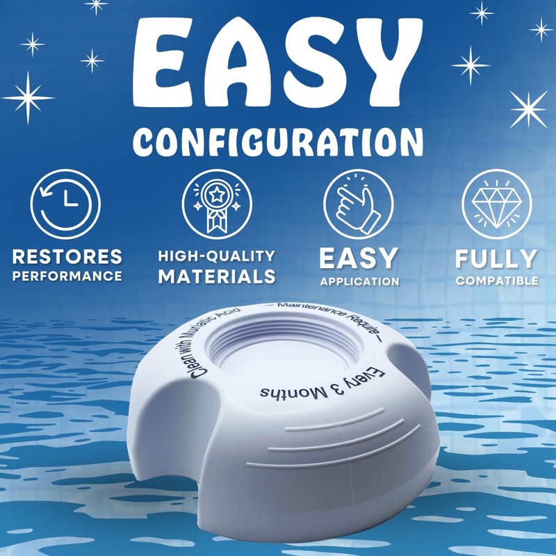 Poolzilla Cleaning Stand for Salt Cell Cleaning - Compatible with