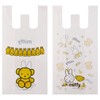Skater RGBH2-A Plastic Bag with Handle, M, 10 Pieces, 19.3