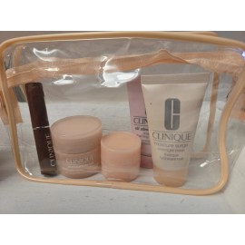 Clinique Travel skincare  Bundle  With Bag Ret  - See Description For Items