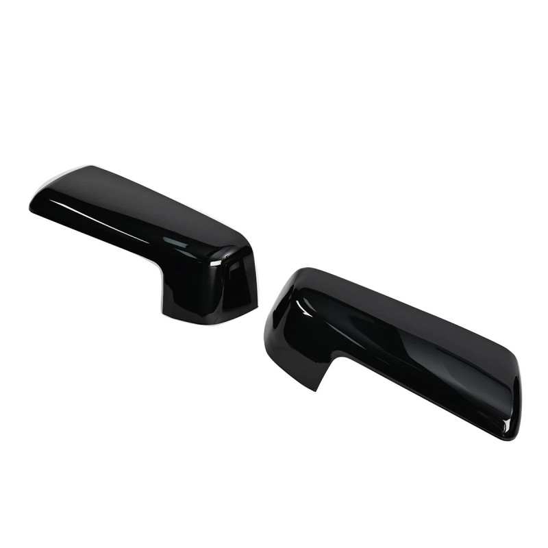 ALLTIMES Gloss Black Side Mirror Cover Cap for Silverado Sierra