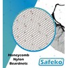 SAFEKO Disposable Honeycomb Nylon Beard Nets | Breathable, Durable |