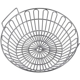 SELEWARE Stainless Steel 304 Charcoal Basket Lump Charcoal Ash Basket, 14'' Grill Baskets for Classic Joe Large Big Green Egg, Primo Kamado