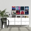 ILYXY Acrylic Vinyl Record Holder Wall Mount – 8 Pack
