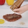 Haomacro Salt and Pepper Mill Set, Wooden Salt and Pepper