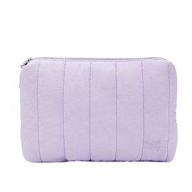 Hylat Baby Cosmetic Bag - Elegant Quilted Nappy Bag - Versatile Toiletry Bag for Travel - Violet
