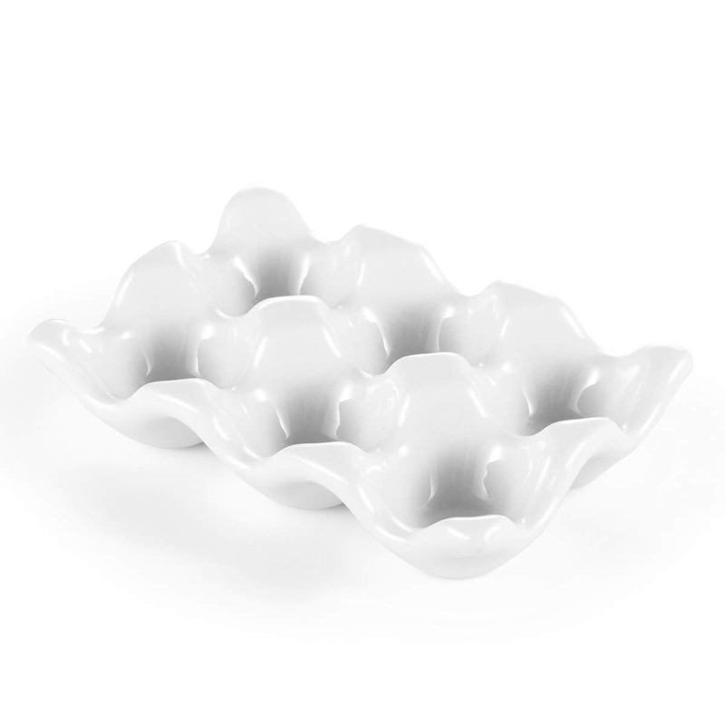 URWOOW Cup Egg Tray Holder (White)