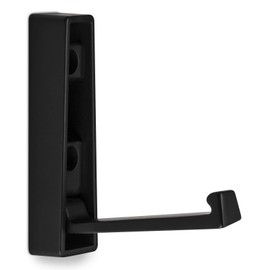 Aufbau Klapphaken BARI 80 x 20 x 15 mm schwarz Kleiderhaken klappbar Garderobenhaken Aufbauklapphaken von SO-TECH®