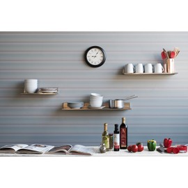 Stainless Steel Wall Mount Commercial and Home Use Premium Quality 15 3/4 Inches Kitchen Floating Shelves Set of 2 Silver