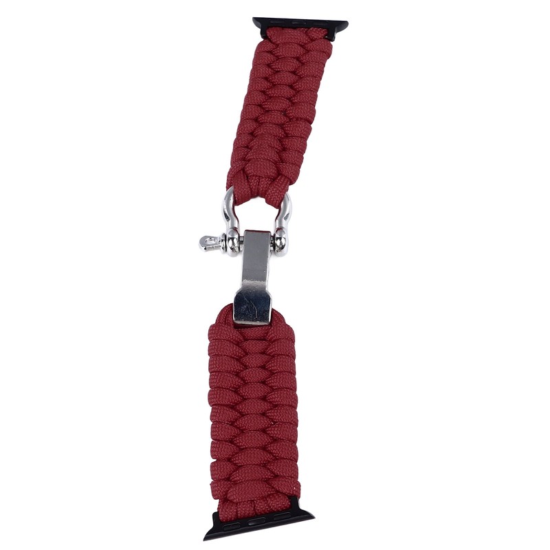 Paracord Watch Band Stylish Women Adjustable Hand Braided Watch Wristband